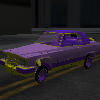 purple stuff Cadillac